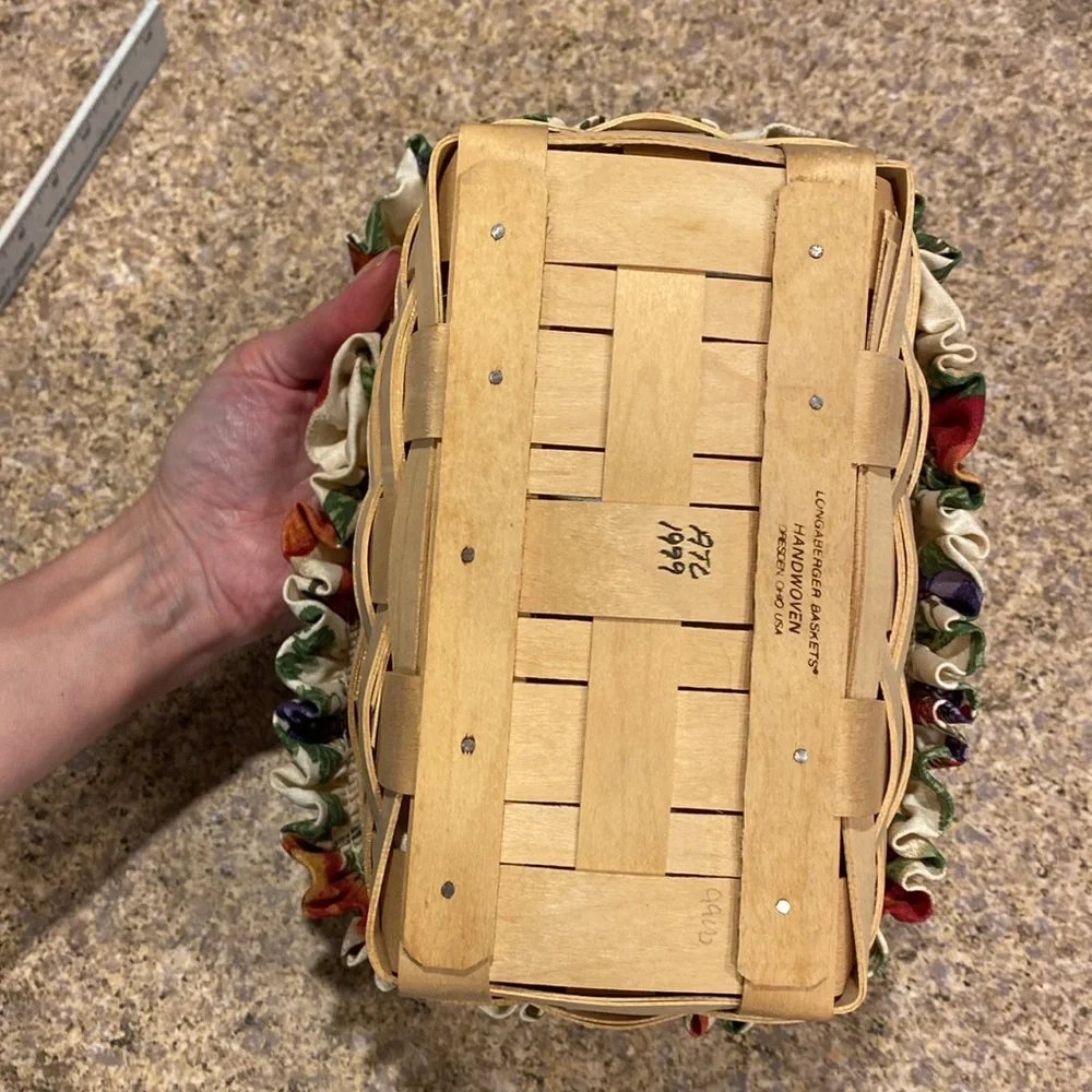 Longaberger small recipe